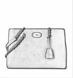 Mulberry Lily Chain Tote Handbag Liner