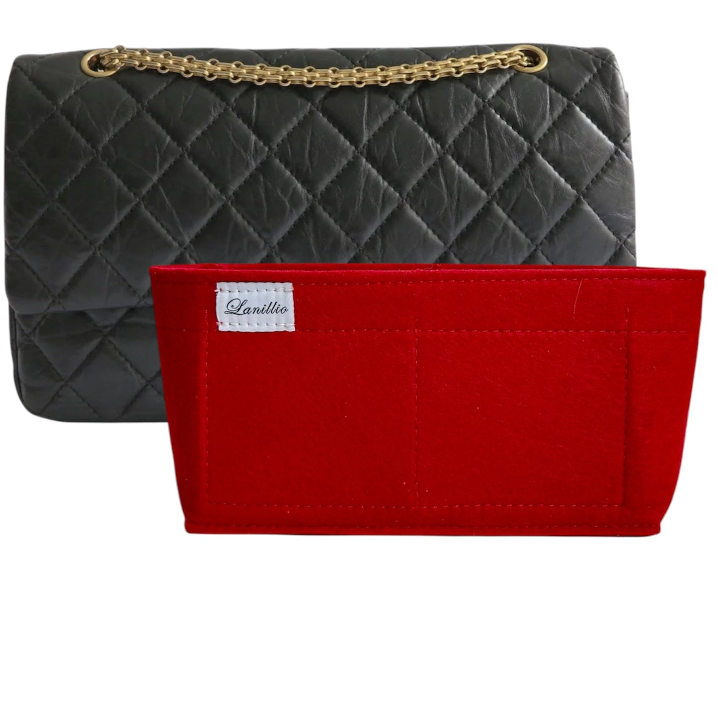 Chanel Mini Reissue 224 Handbag Liner