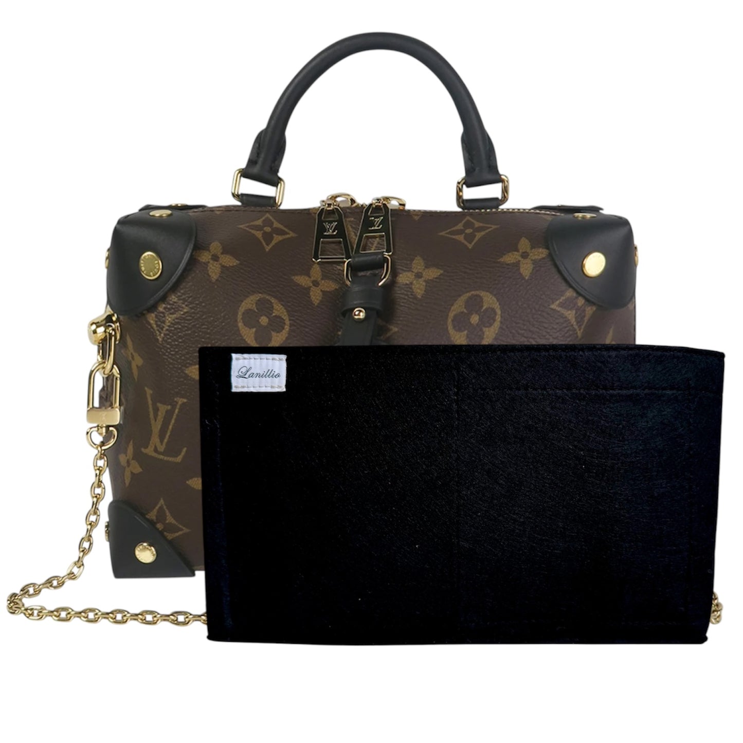 Louis Vuitton Petite Malle Souple Handbag Liner