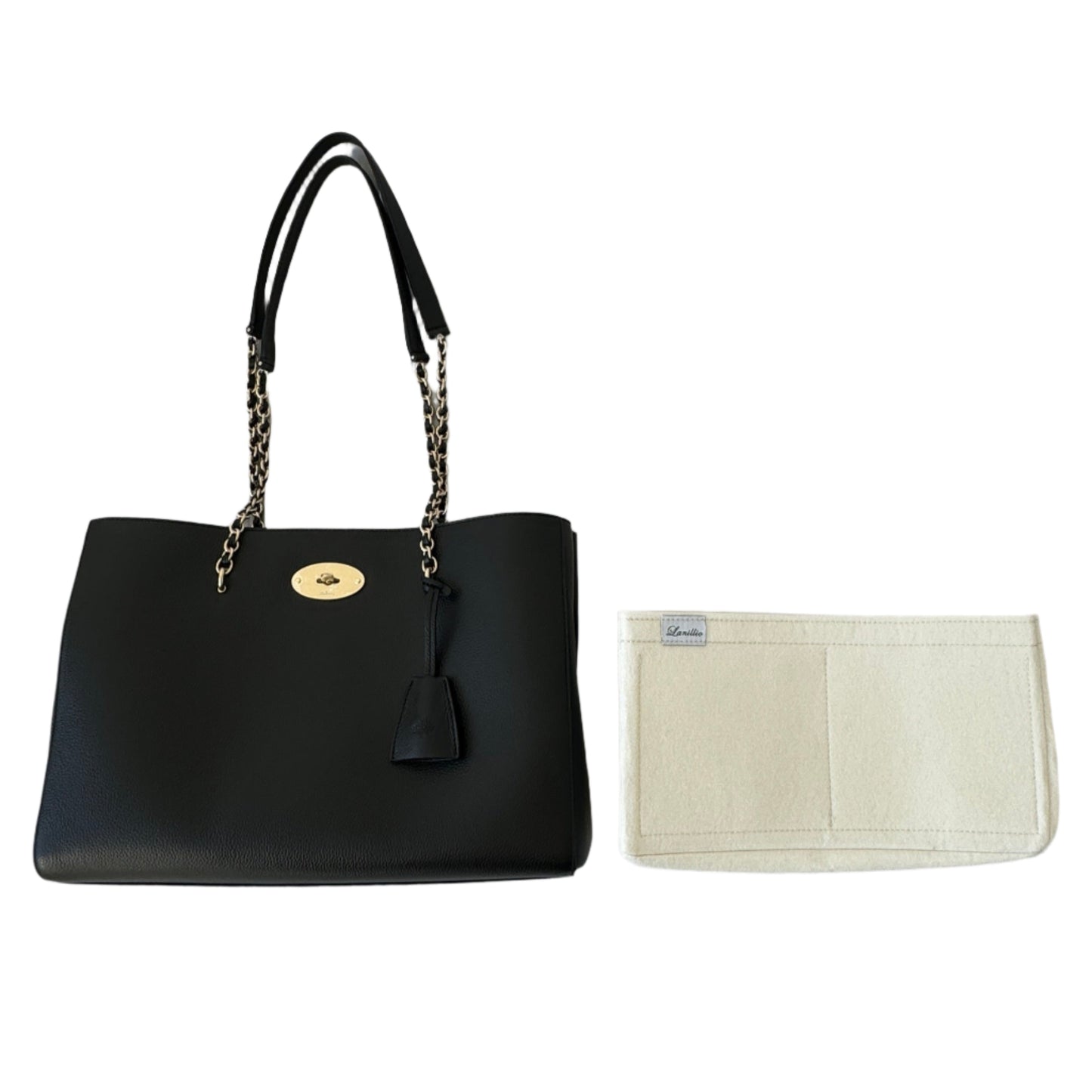 Mulberry Lily Chain Tote Handbag Liner