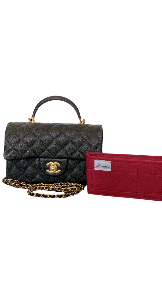 Chanel Mini Rectangle Top Handle Handbag Liner