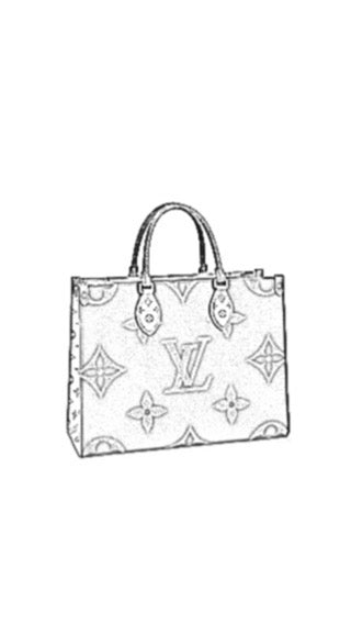 Louis Vuitton On The Go MM Handbag Liner