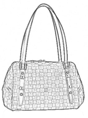 Louis Vuitton Rivington PM Handbag Liner