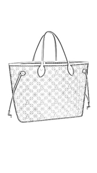 Louis Vuitton Neverfull GM Handbag Liner