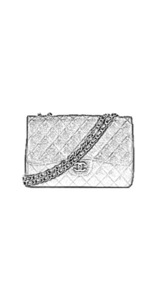 Chanel Classic Flap Jumbo Handbag Liner