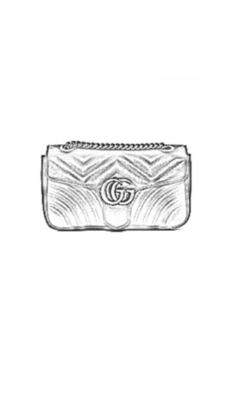 Gucci Mini Marmont Handbag Liner