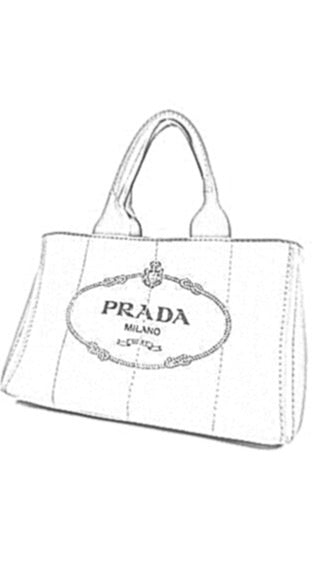Prada Canapa Handbag Liner