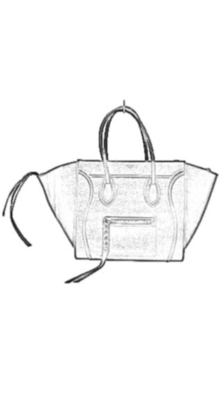 Celine Large Phantom Handbag Liner