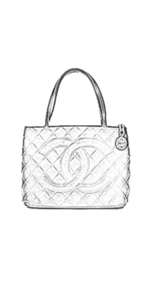 Chanel Medallion Tote Handbag Liner