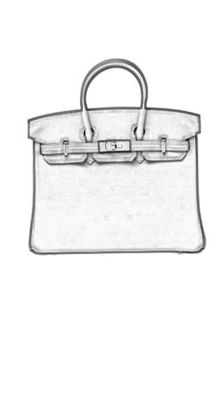 Hermes Birkin 25 Handbag Liner