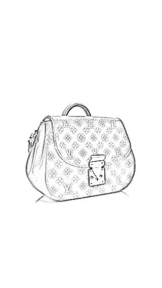 Louis Vuitton Eden MM Handbag Liner