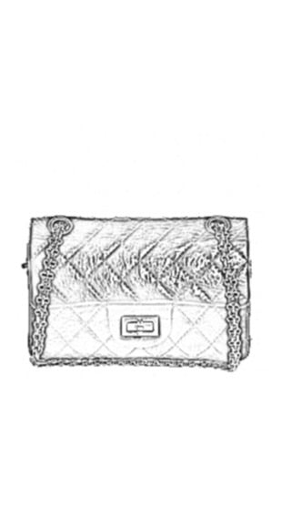 Chanel Mini Reissue 224 Handbag Liner