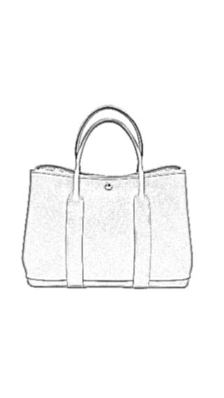 Hermes Garden Party 30 - Small Handbag Liner