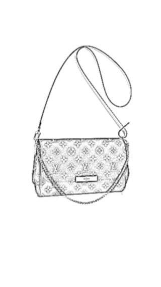 Louis Vuitton Favorite MM Handbag Liner