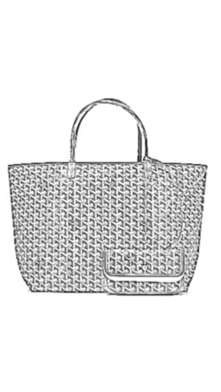 Goyard St Louis GM Handbag Liner